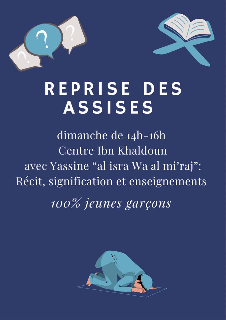 Assises les dimanche après-midi