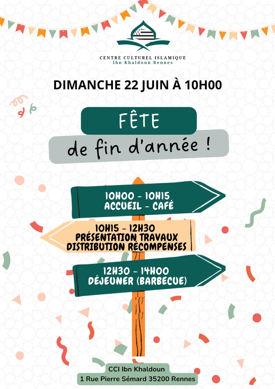 Fête de fin d'année scolaire